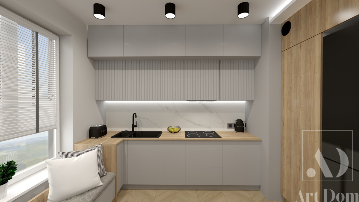 2 Soft - loft dla młodego małżeństwa