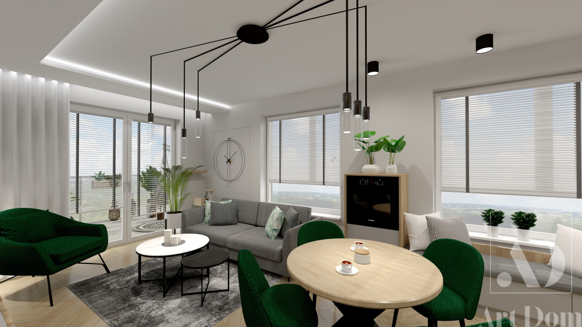 1 Soft - loft dla młodego małżeństwa