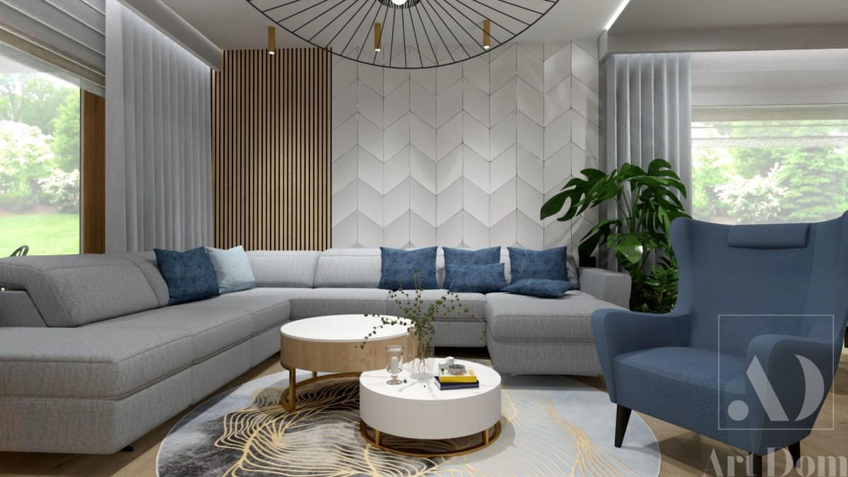 nowoczesny salon